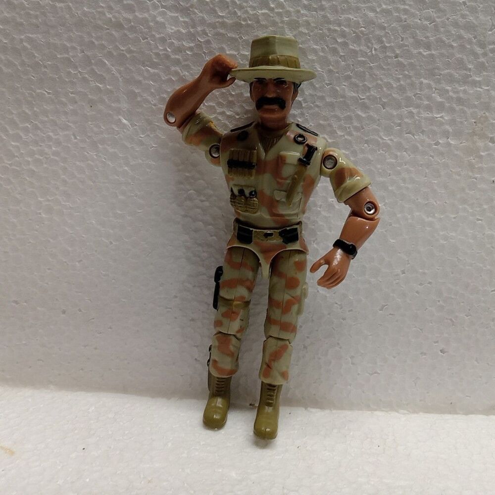 Vintage LANARD The CORPS CROC 3.75" Action Figure Only 1986